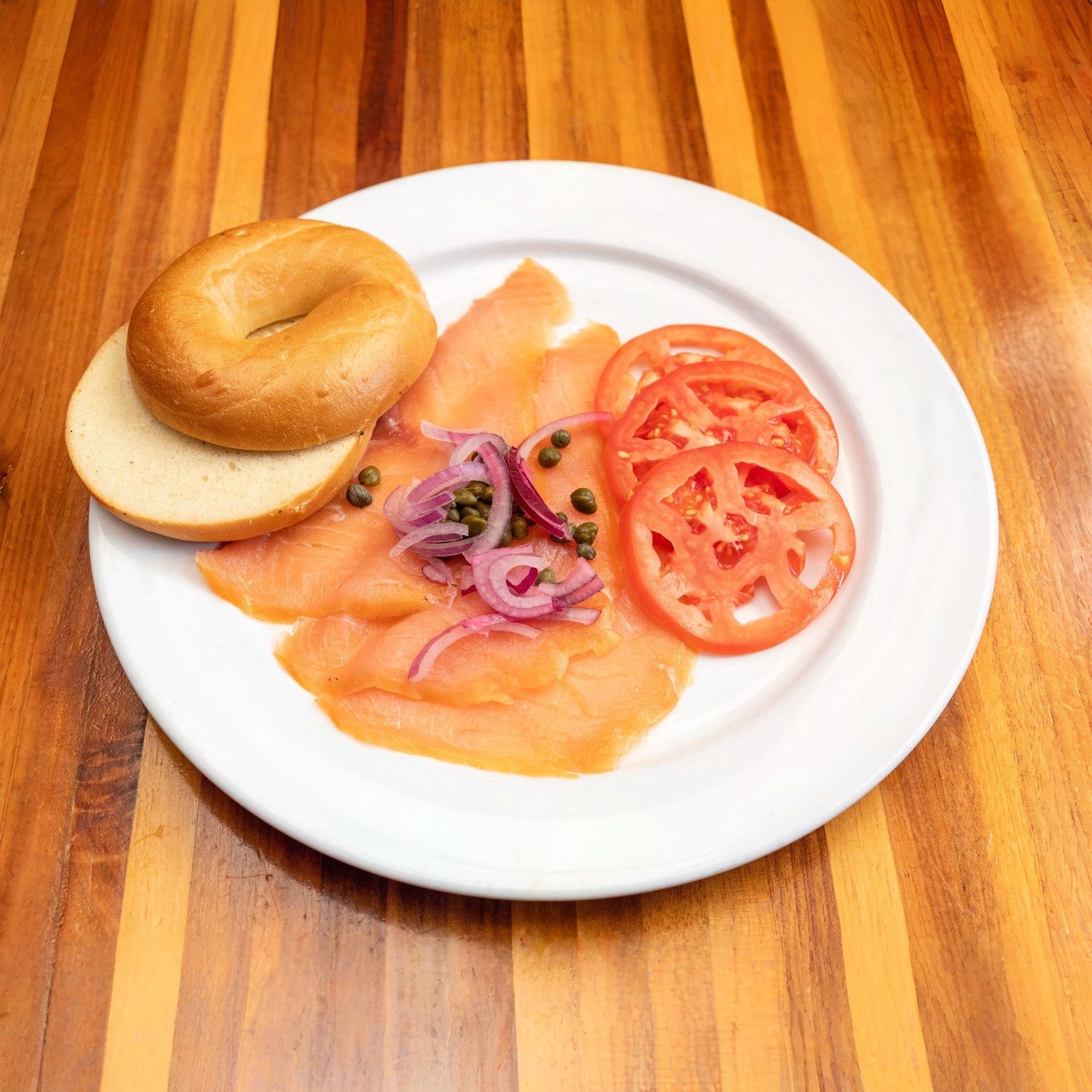 Smoked Salmon Platter.