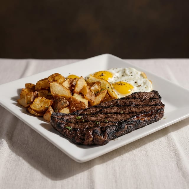 Steak & Eggs Burrito.