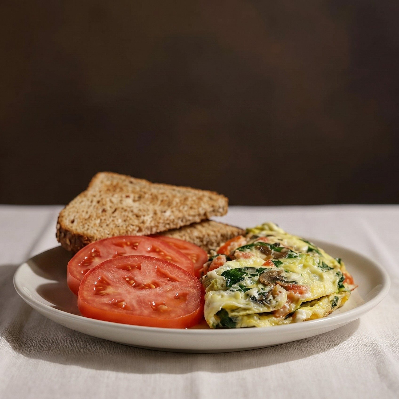 Veggie Delight Omelet.