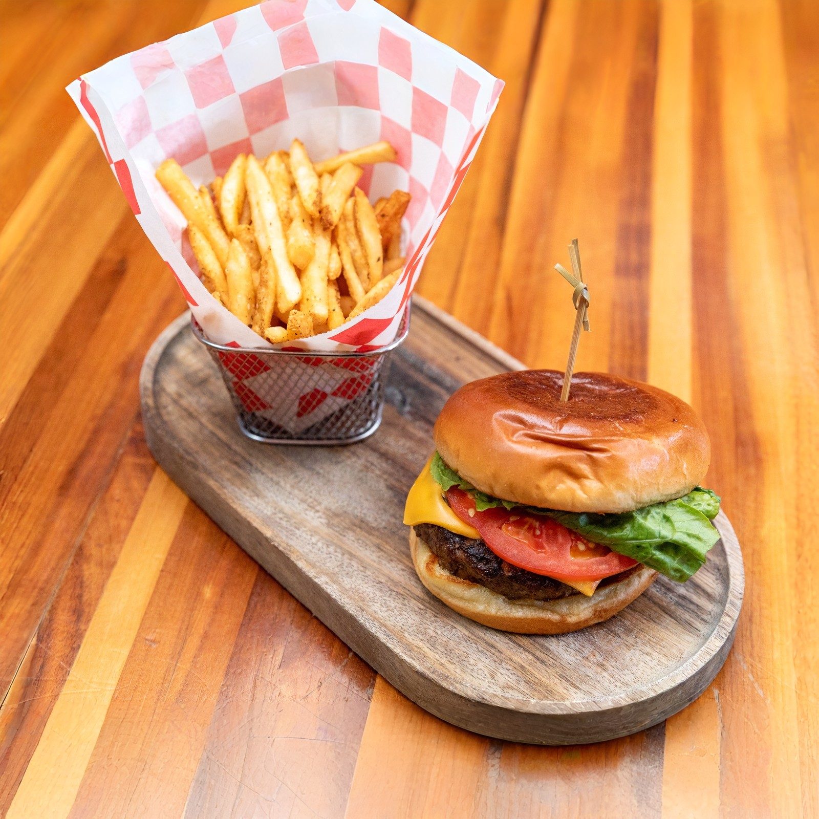 Berries Burger.